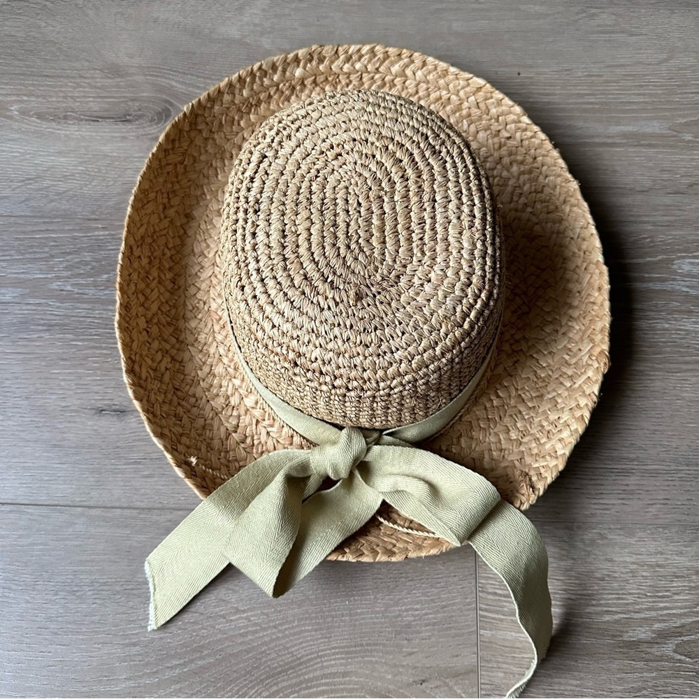New Scala Studio Natural Straw Summer Hat